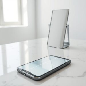 균형 잡힌 얼굴을 표현하기 위한 이미지