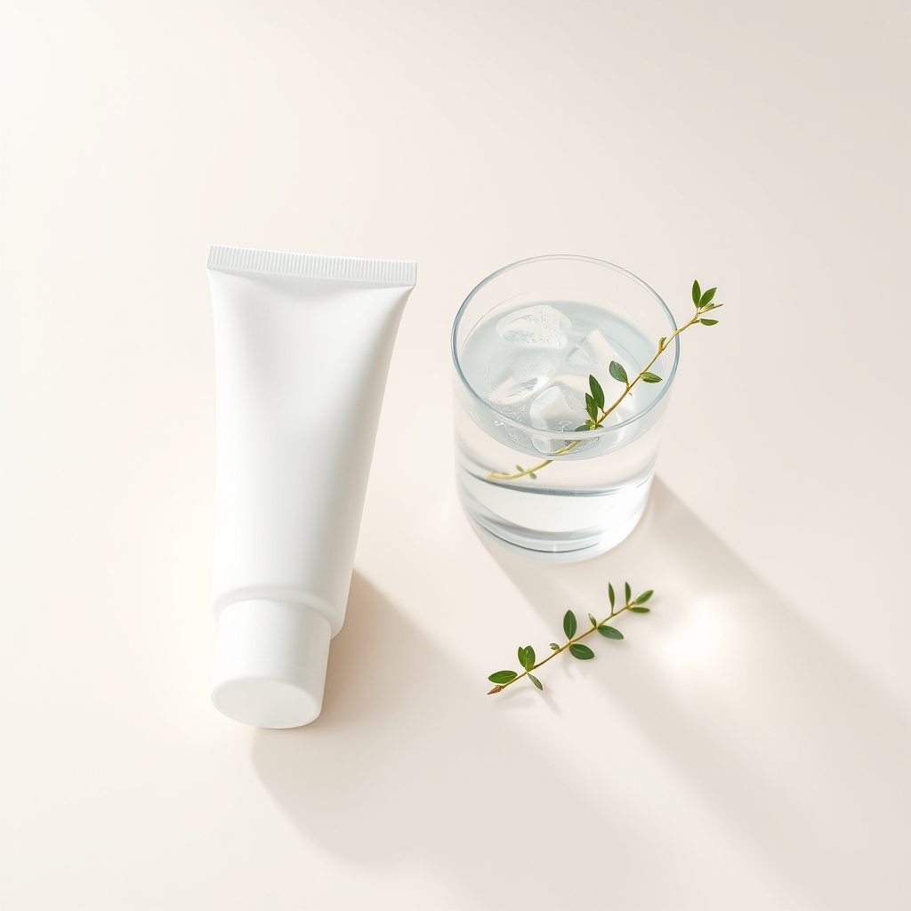 한국 미학에서 밝은 피부 톤을 설명하기 위한 예시 이미지