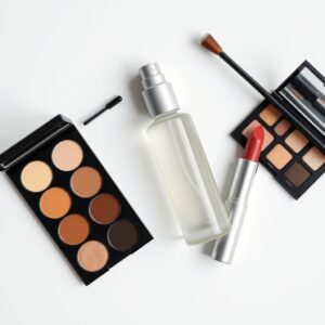 k-드라마 뷰티 트렌드를 설명하기 위한 한국의 화장품 이미지