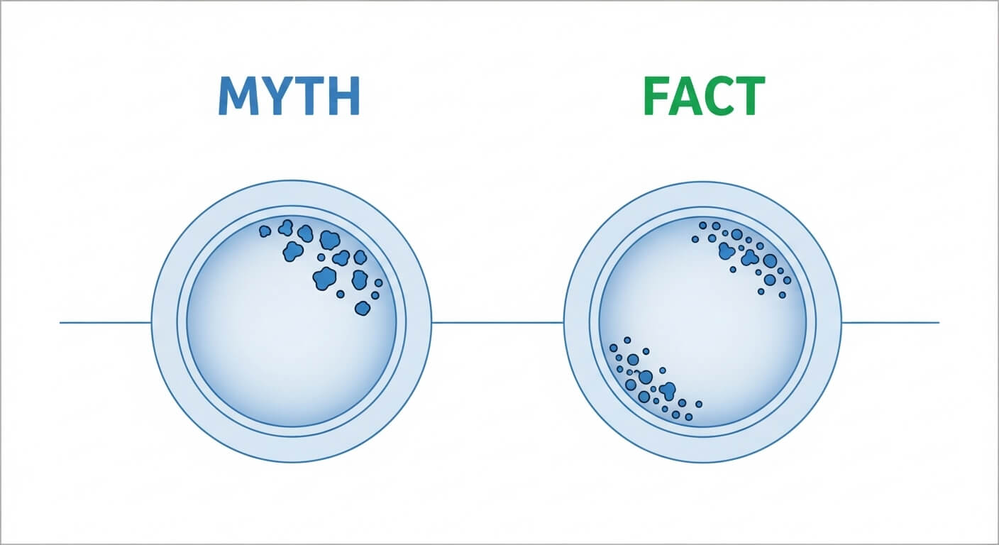냉온 세안 모공 오해 vs 사실 - 온도에 따라 모공이 열리고 닫히지 않는다는 피부과학 설명